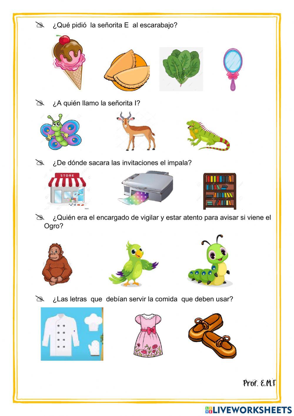 Comprensión de textos