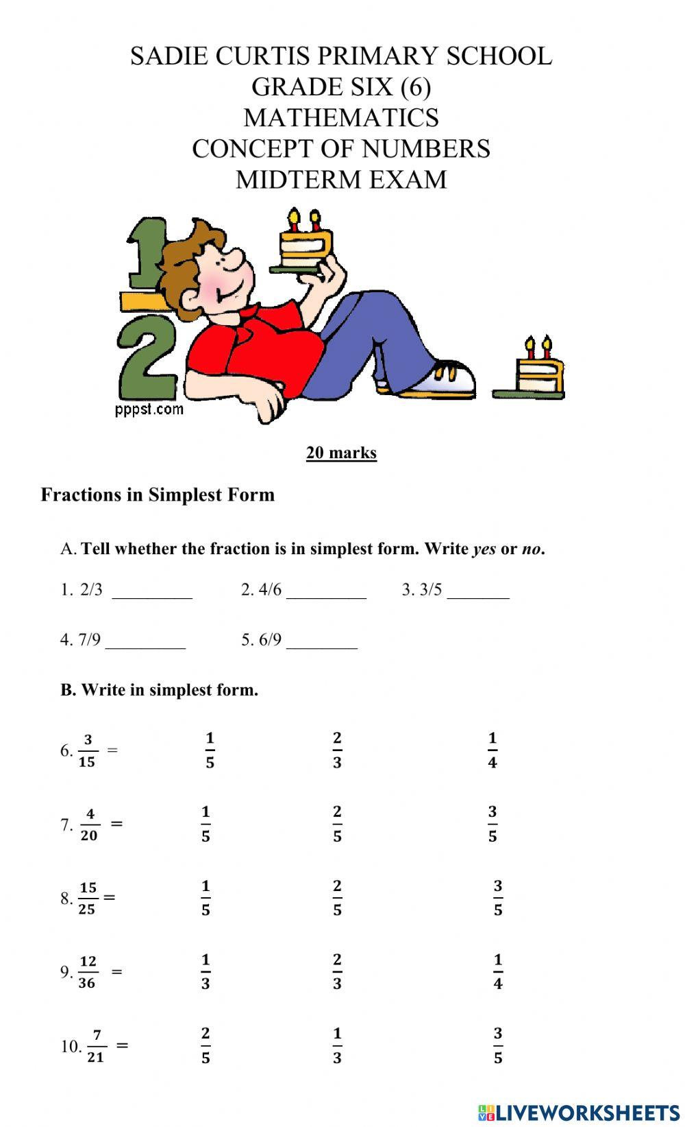 Concepts Assessment 1