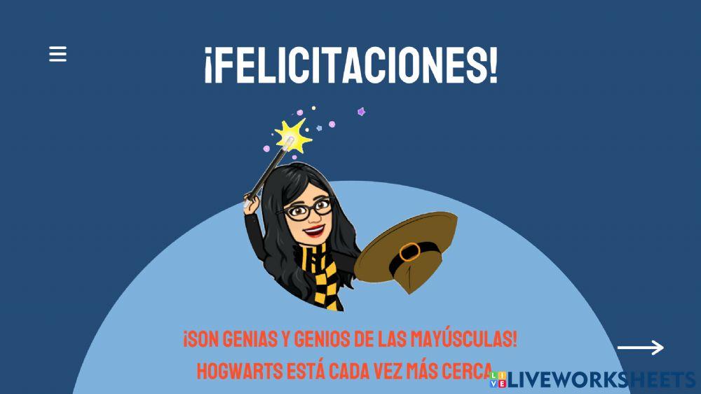 Mayúsculas mágicas