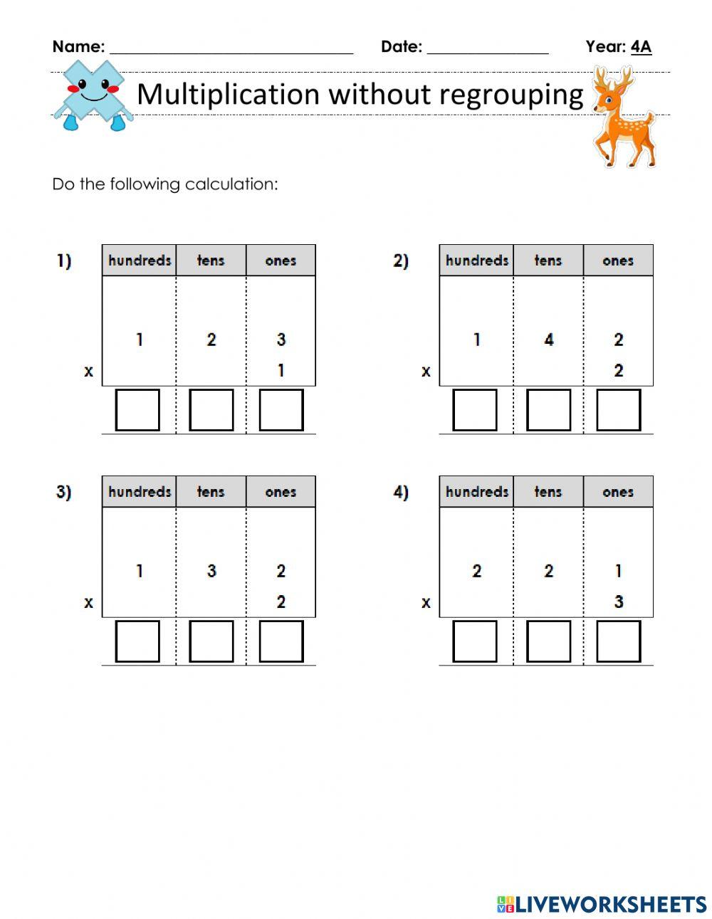 Multiplication Multiplication
