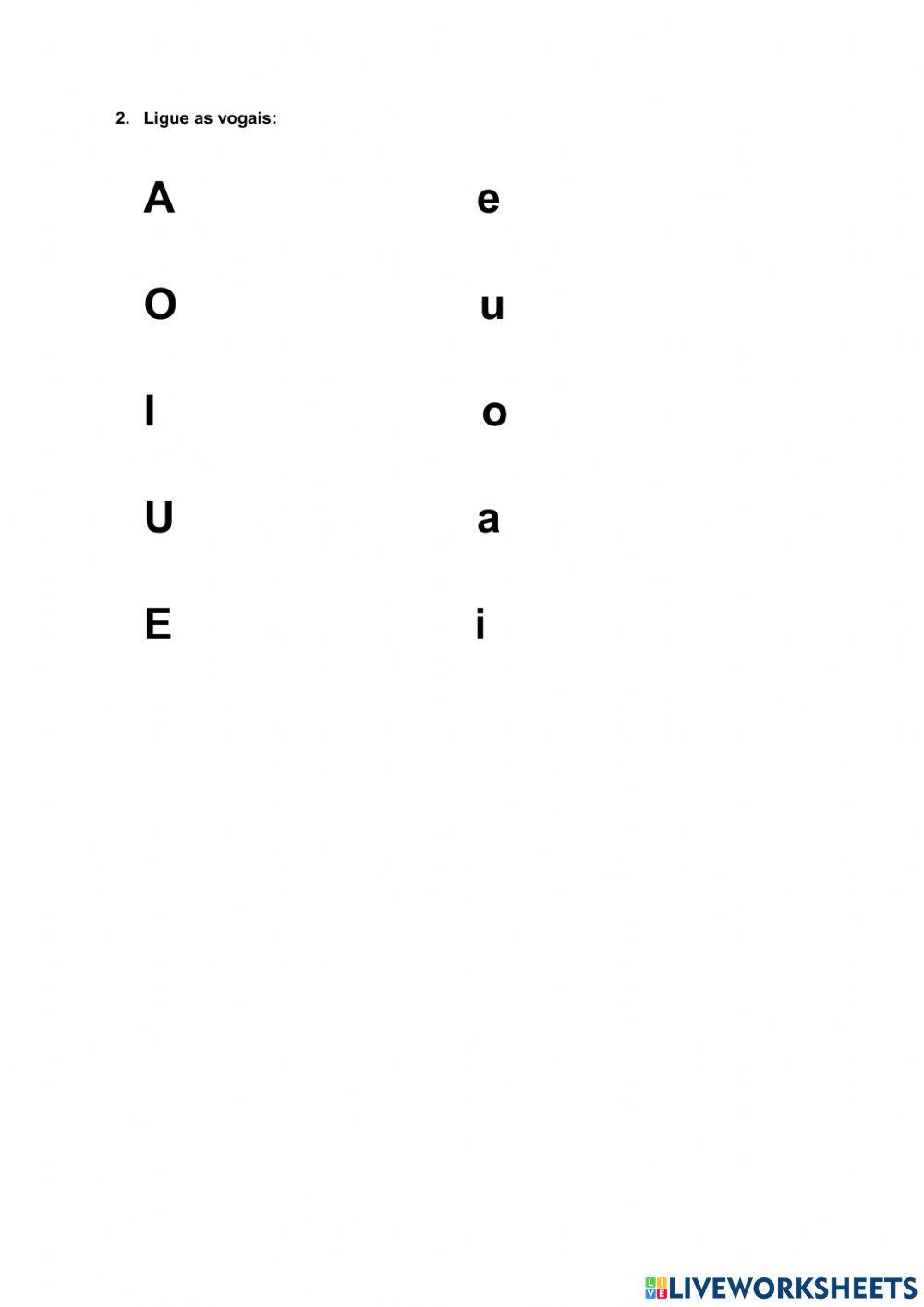 Ativvidade alfabetização