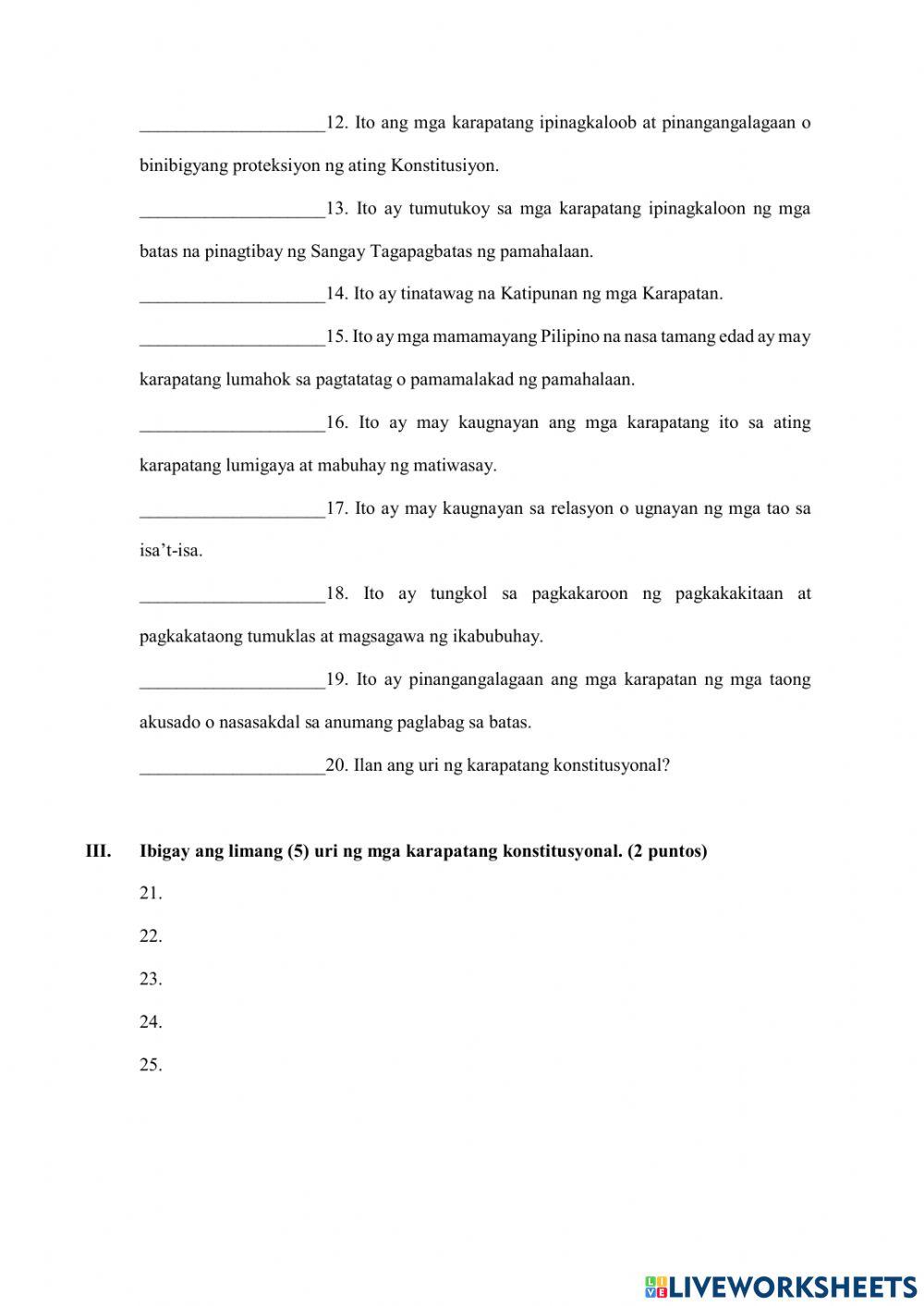 Ika-Apat na Buwanang Pagsusulit sa AP 4