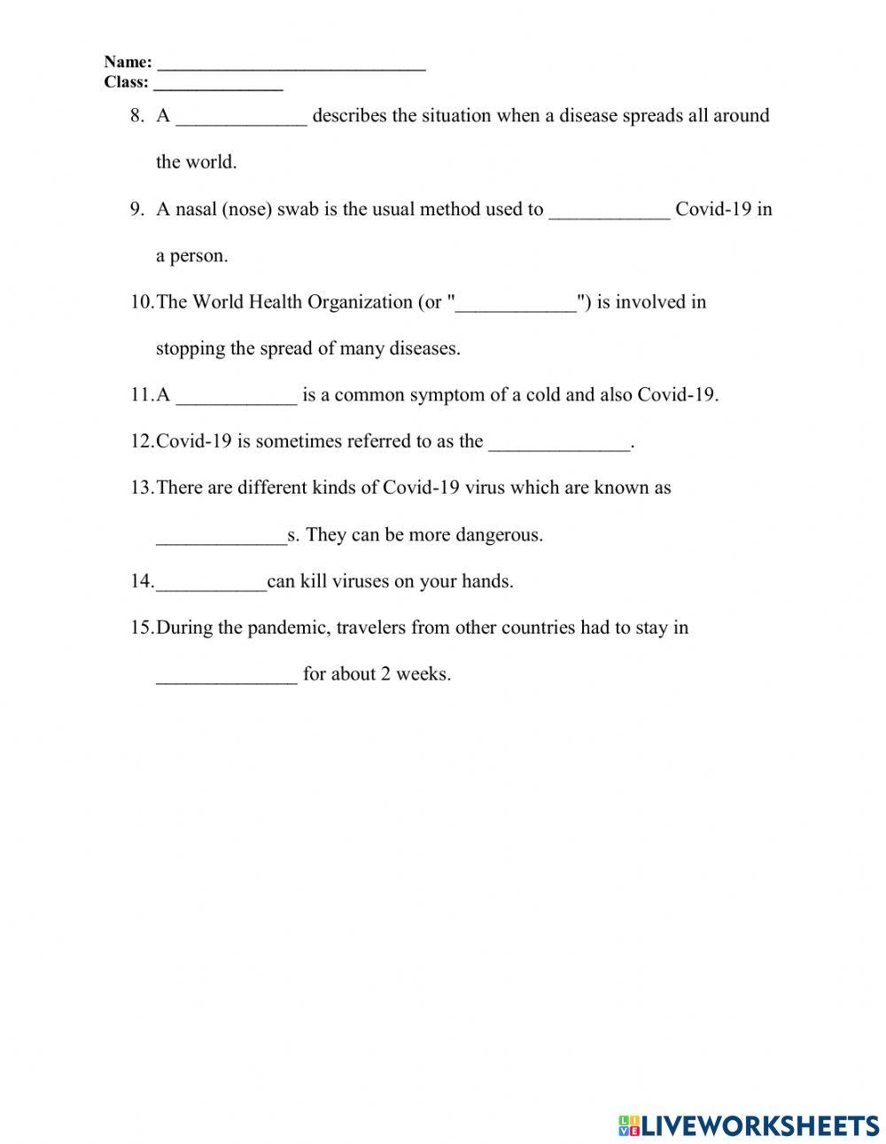 Listening and Speaking