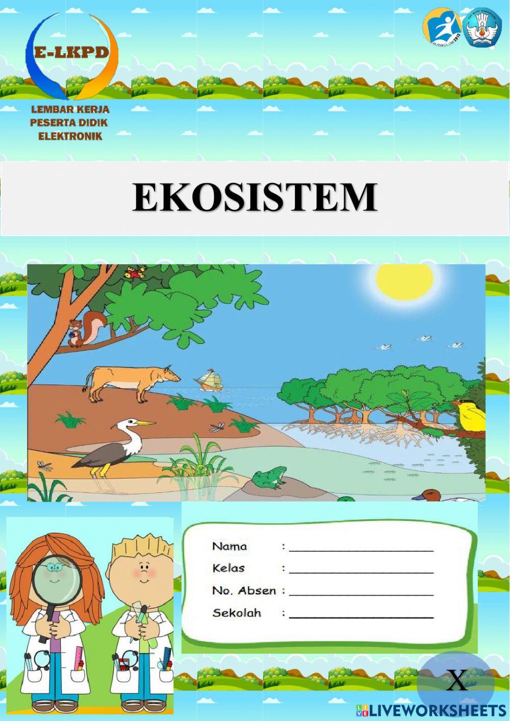 E-LKPD Ekosistem
