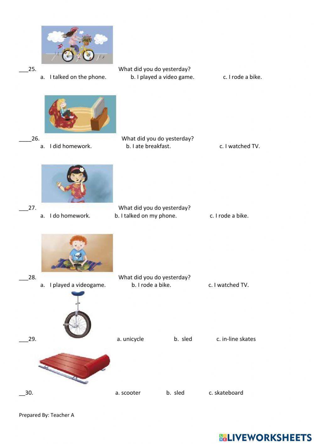 Final Examination P3 Normal Class Online Exercise For Live Worksheets Final Examination P3 Normal Class Online Exercise For Live Worksheets