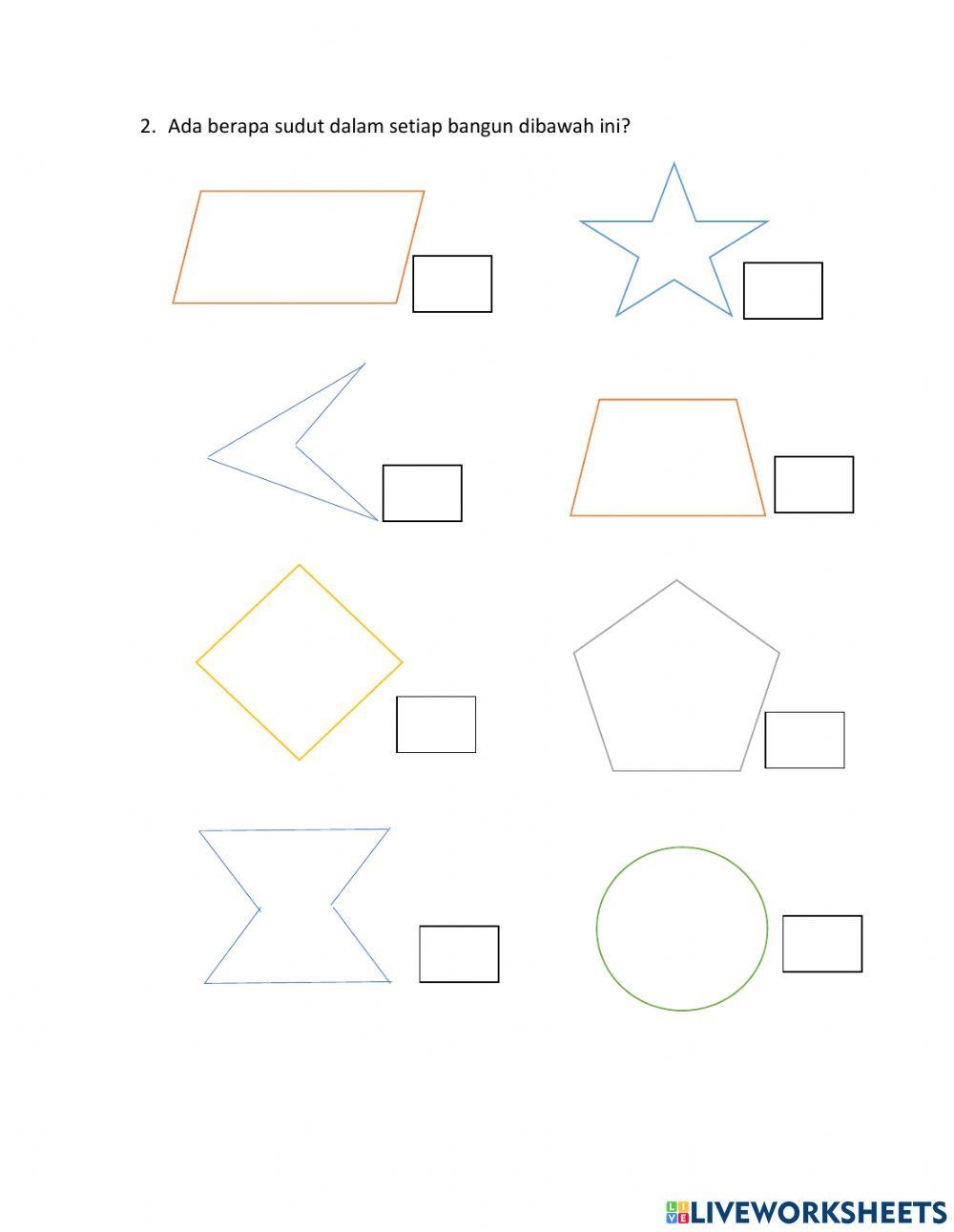 Mengidentifikasi Sudut