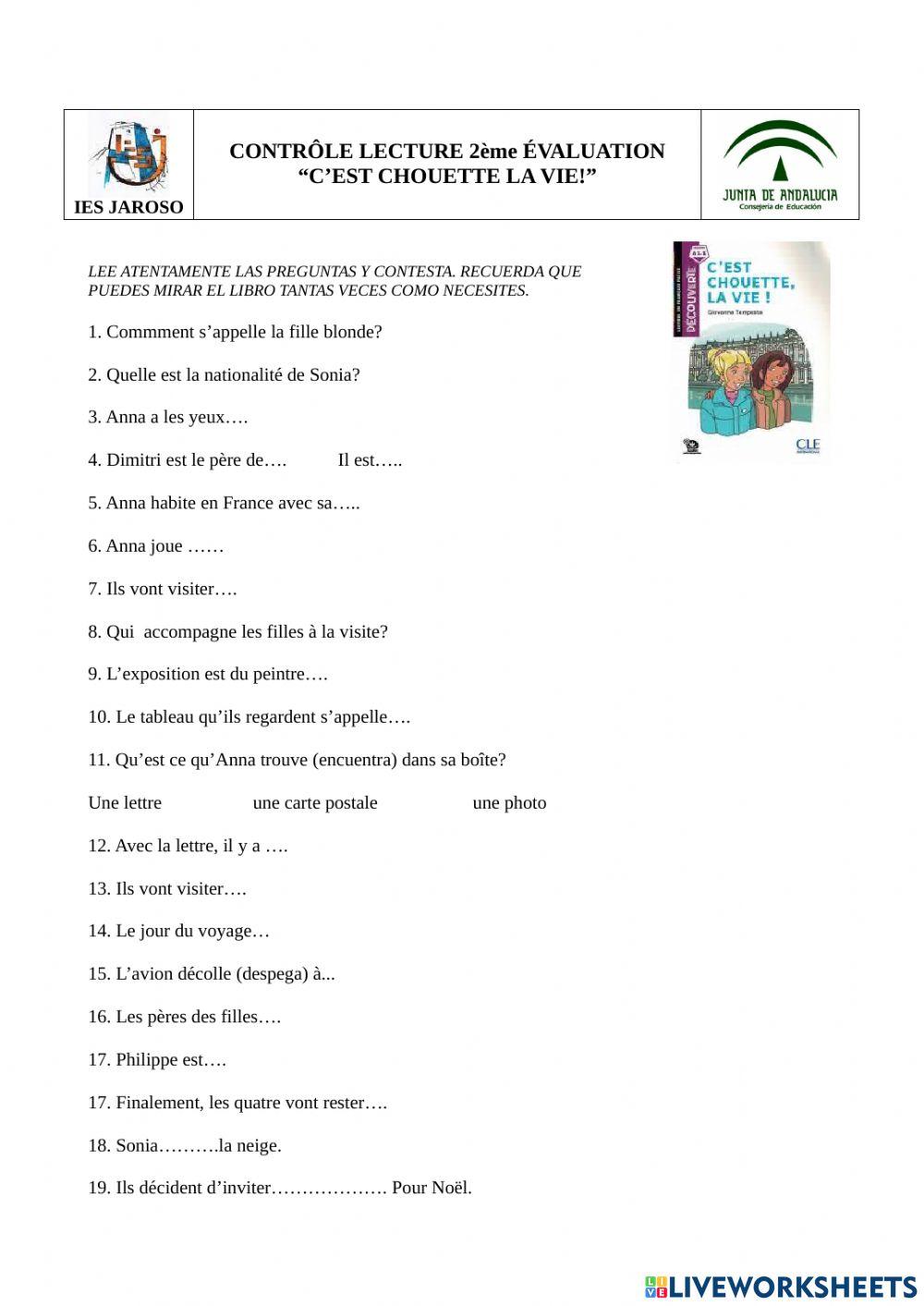 C'est chouette la vie!