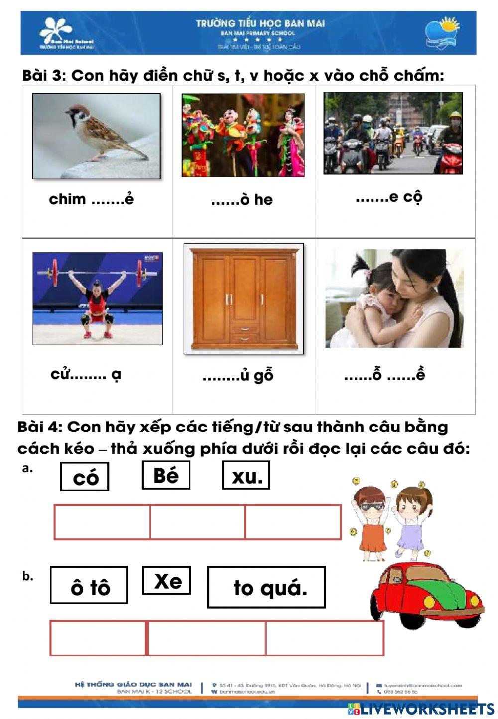 Bài ôn tập ngyaf 14.03