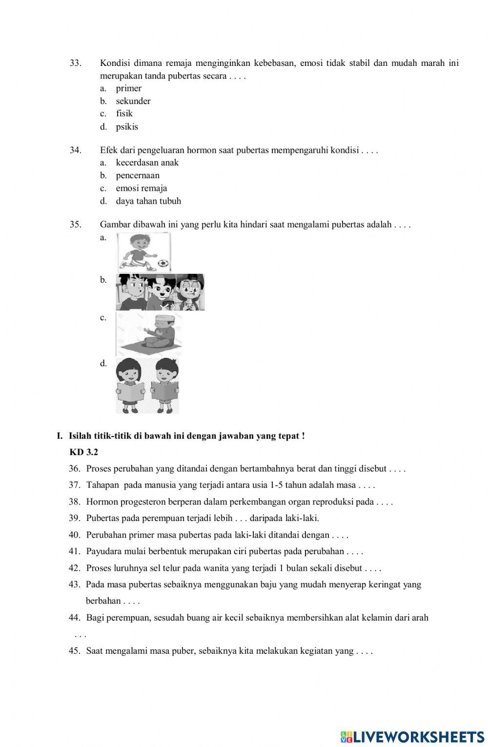 Pts ipa tahun ajaran 2021-2022