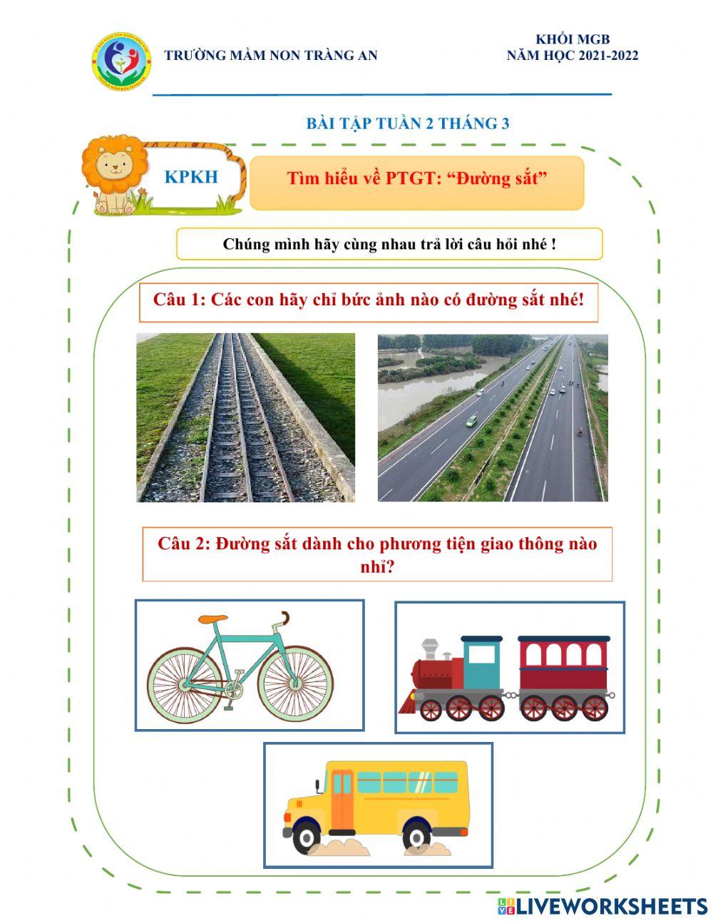 Khám phá đường sắt