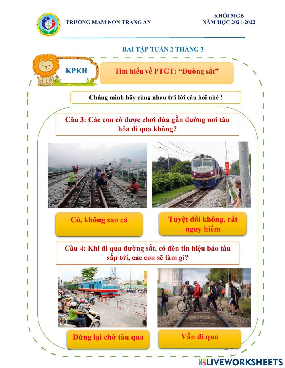 Khám phá đường sắt