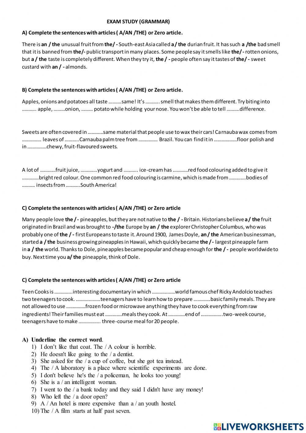 Exam study-TED-2nd Term-1