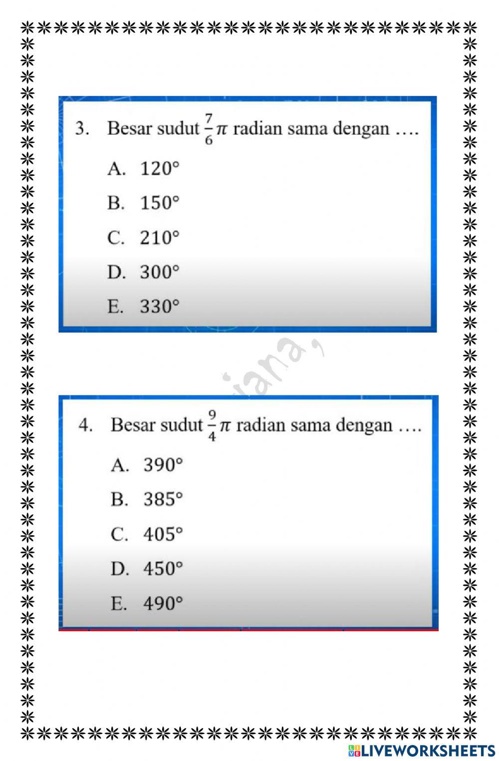 Lkpd 1 konsep dasar trigonometri