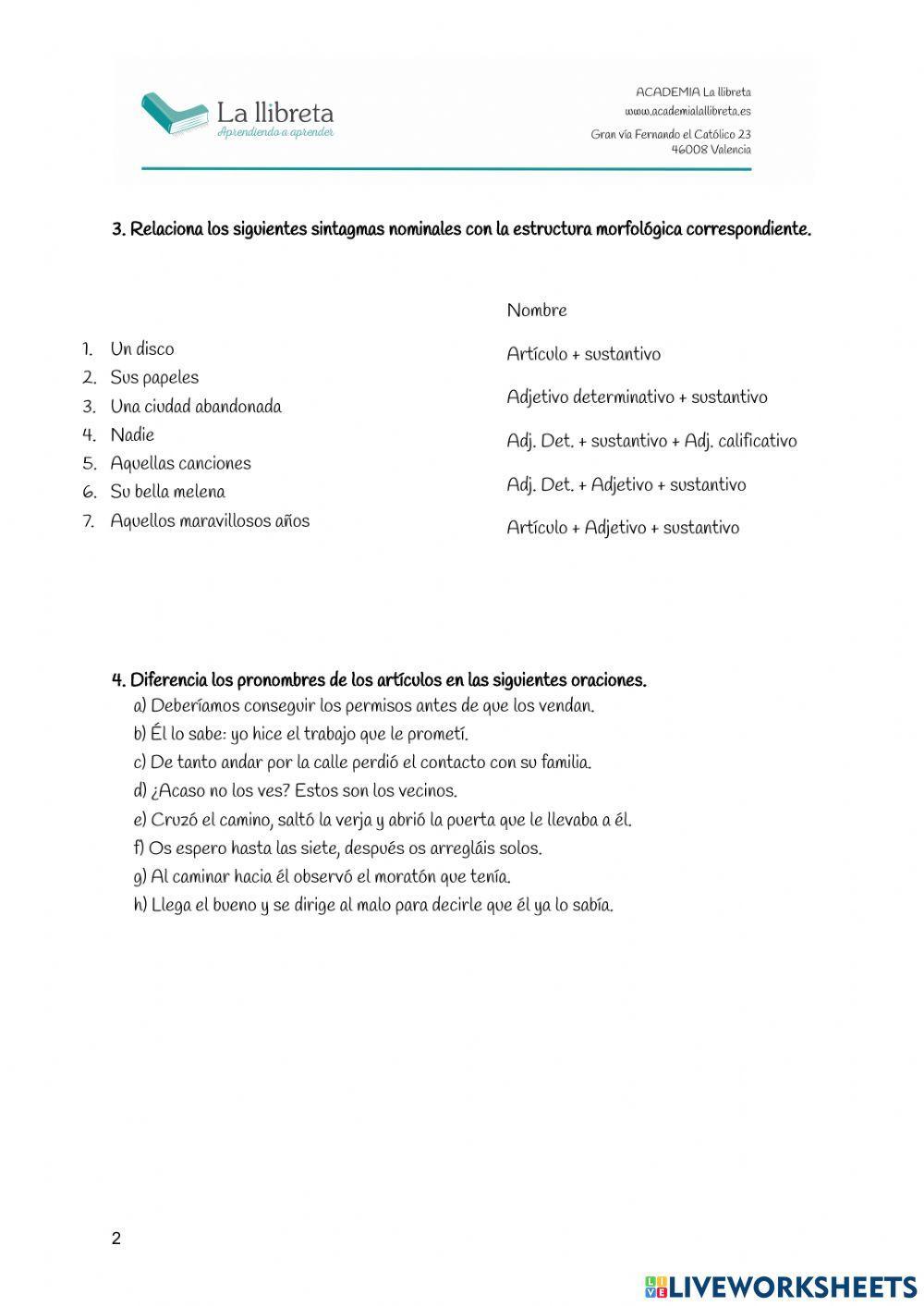 Lengua y Comentario de texto