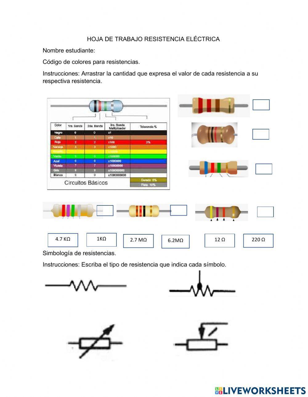 Resitencia eléctrica
