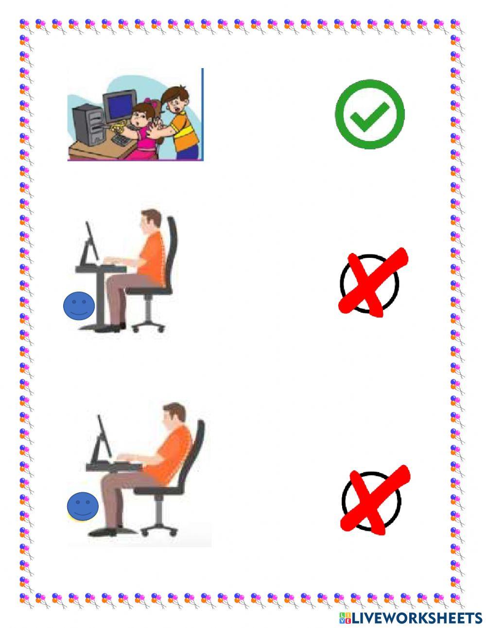 Reglas y partes de la compu