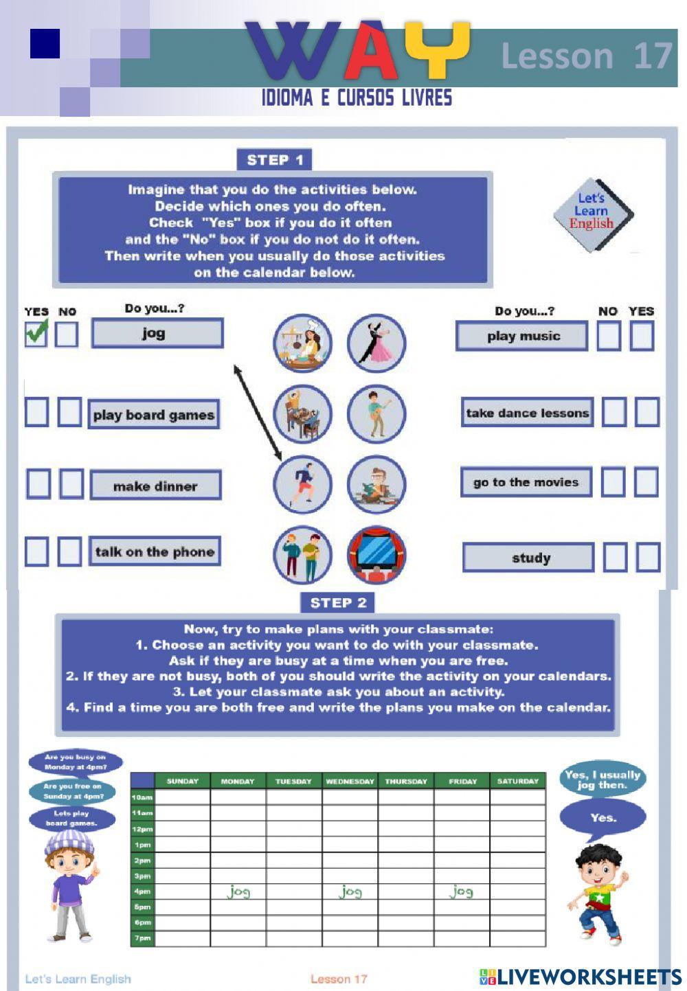 Are You Free on Friday?