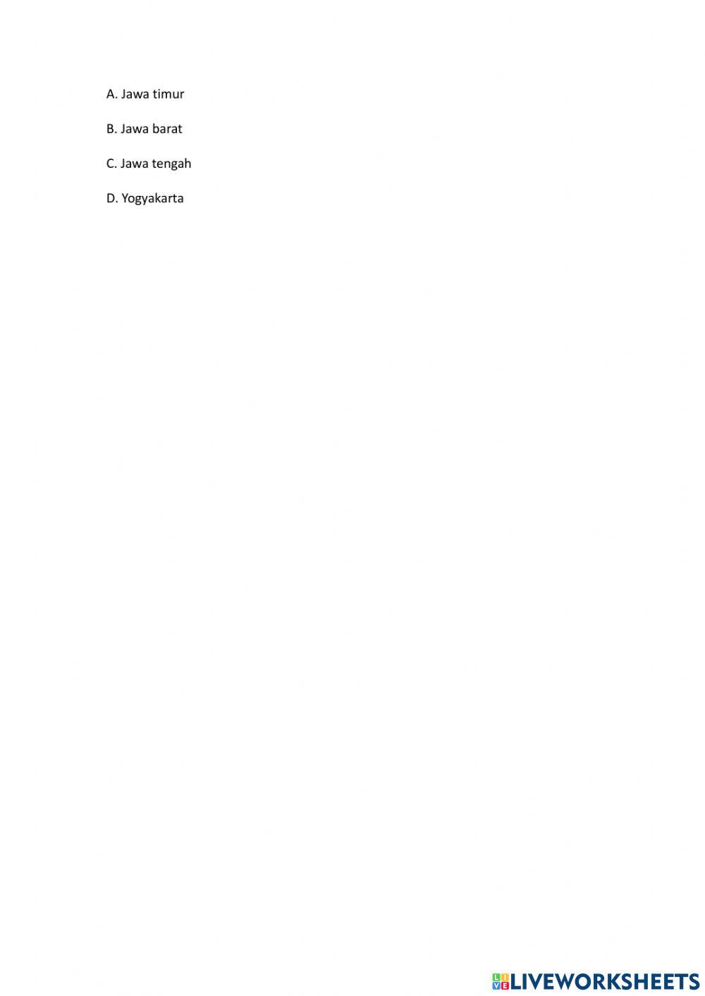 Soal PTS Kelas 4 Tema 6 Subtema 2