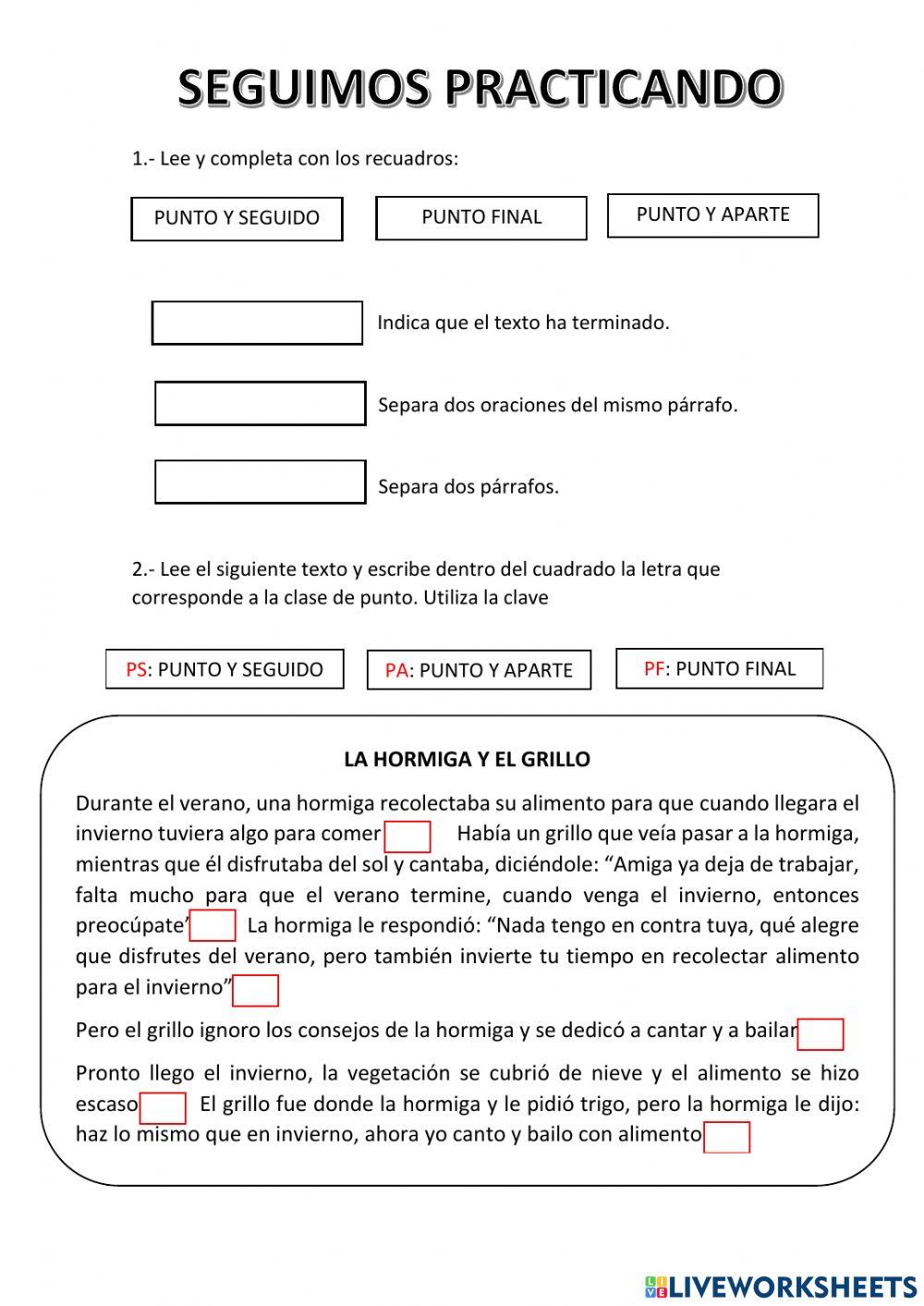El punto El punto