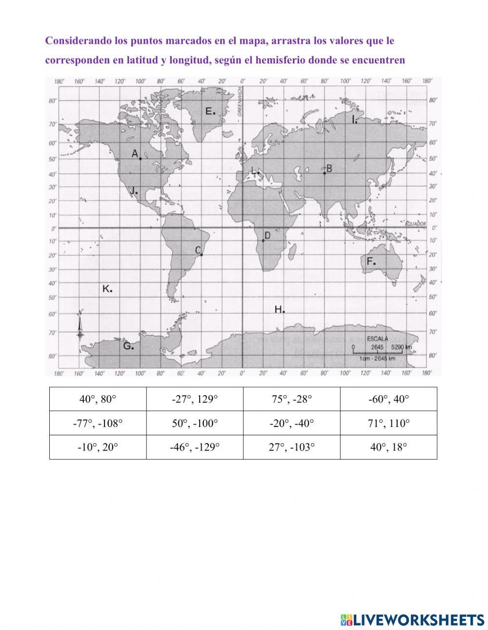 Coordenadas geográficas 2