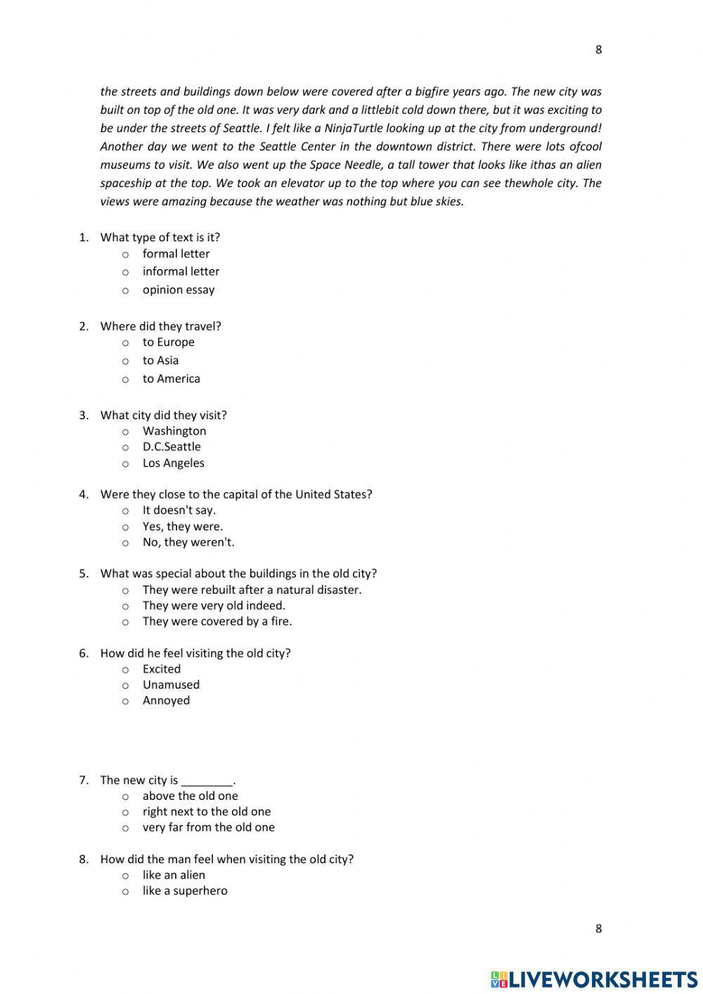 III, Advanced Level, B1