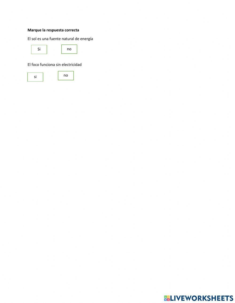 Evaluación de ciencias naturales