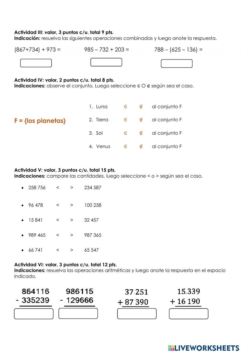 Actividad final de matemáticas unidad I