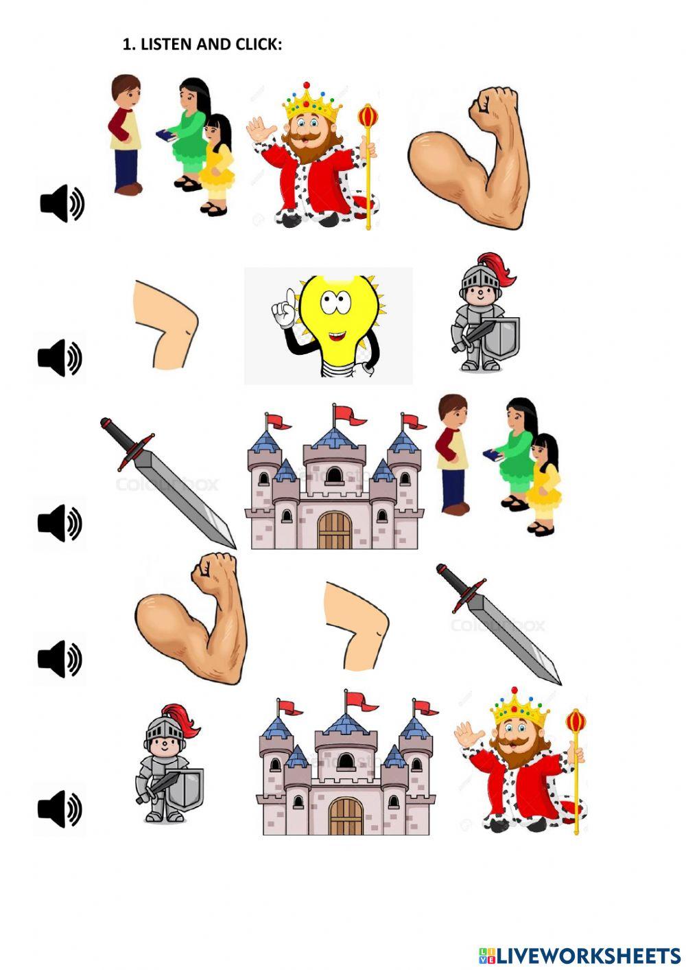 Silent letters listening