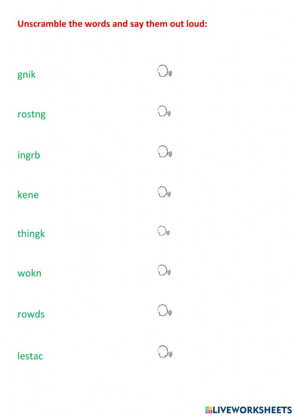 Silent letters speaking