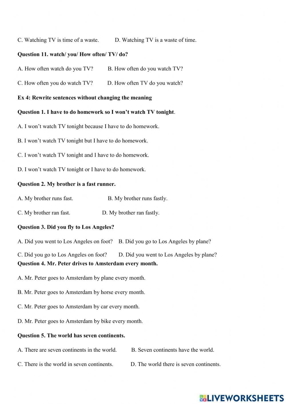 E6 đề cương ôn tập kì 2 LTV