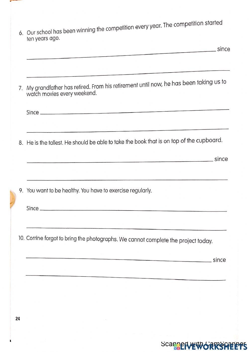 Chapter 15 - 5B - synthesis - Since