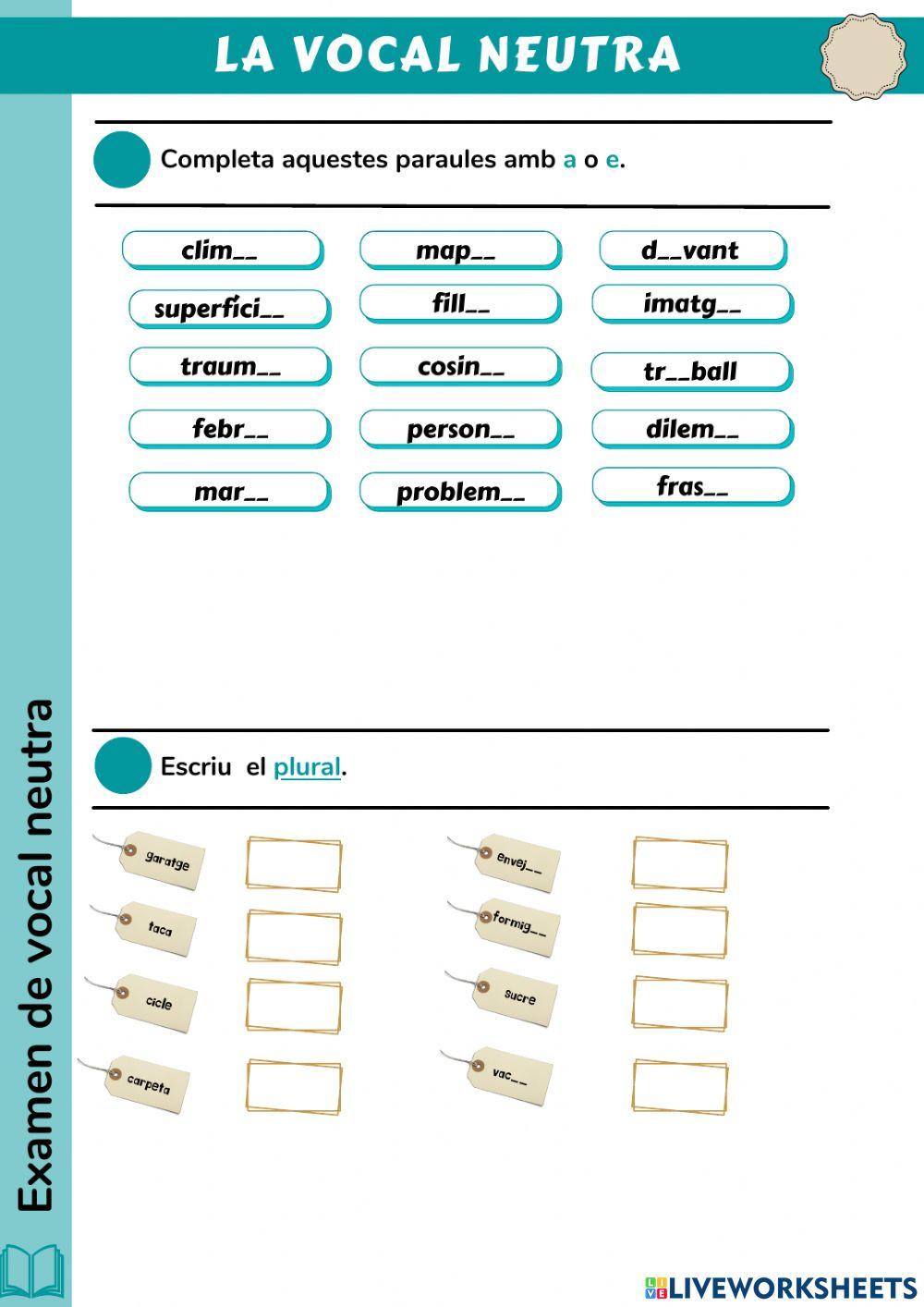 Vocal neutra adaptat