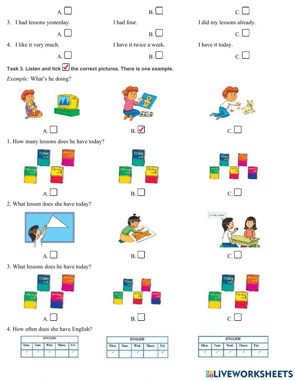 Unit 6 listening e.5