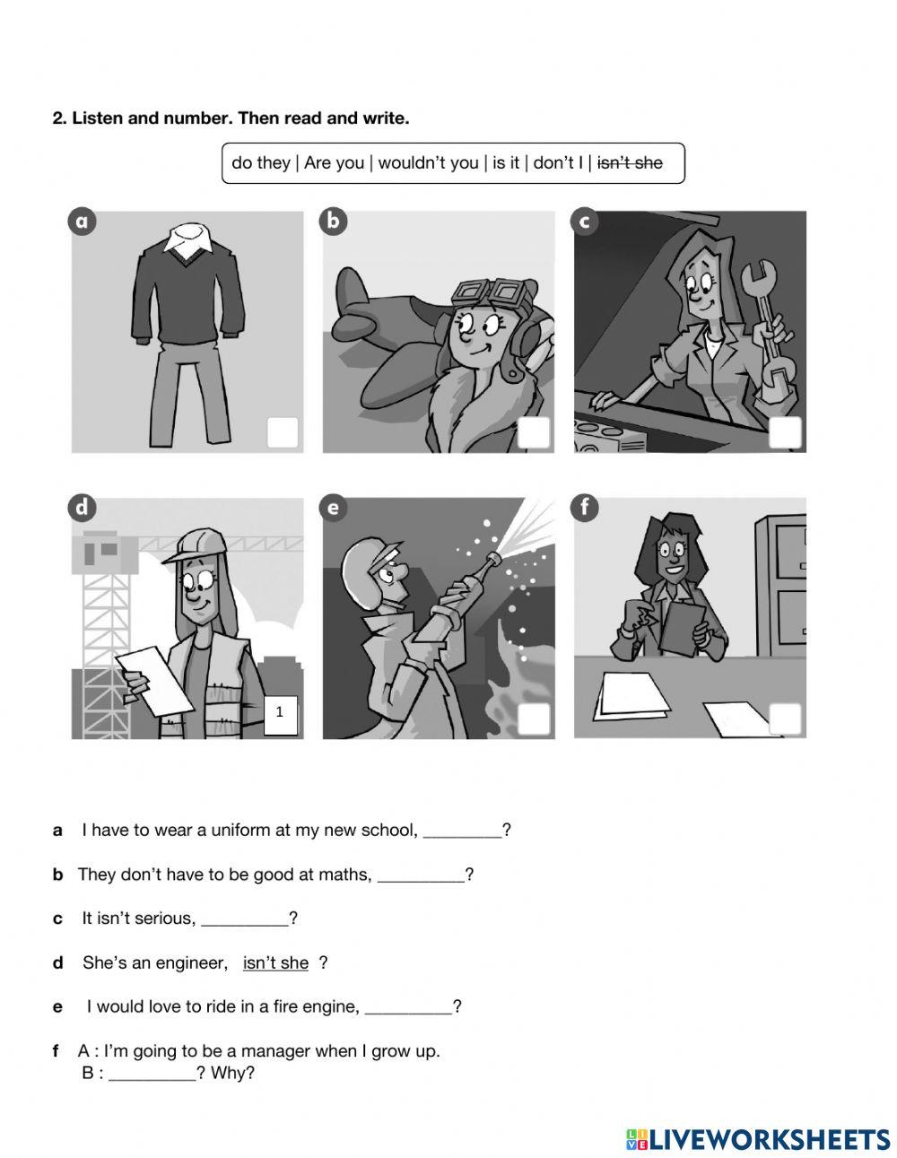 PU 4 - Review U46 - Listening