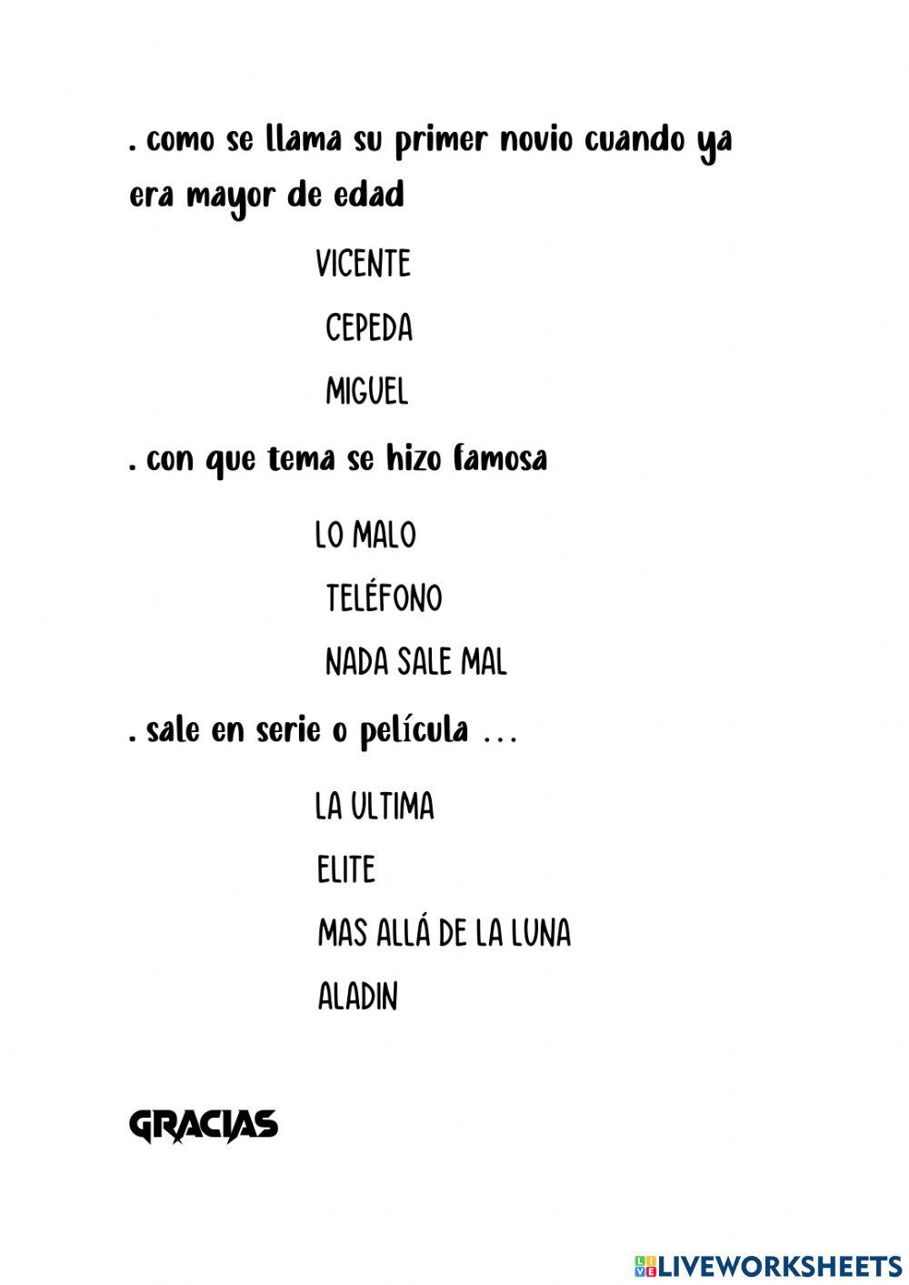 Cuanto sabes de Aitana