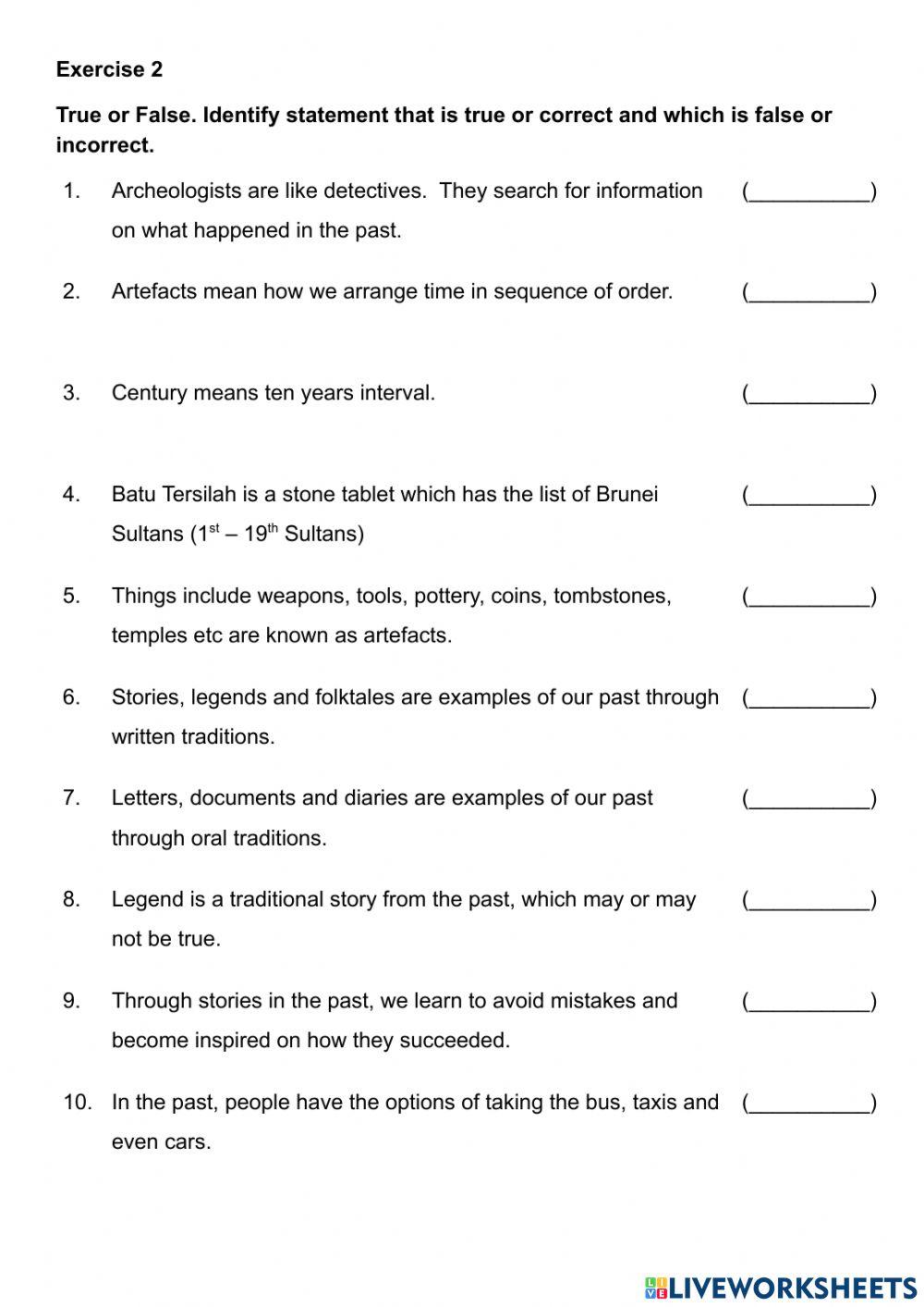 Social Studies Revision Theme 1