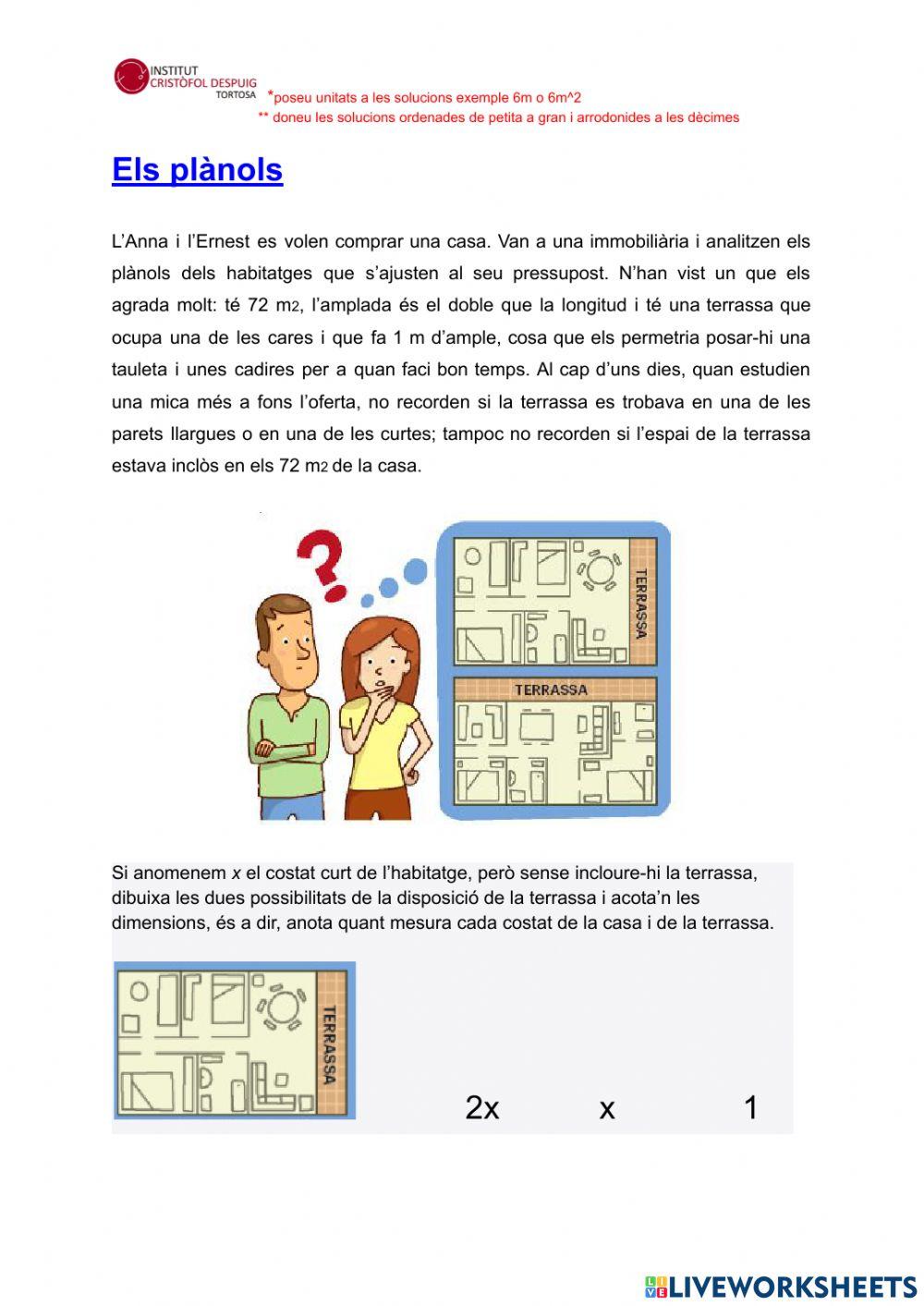 Equacions de 2n grau