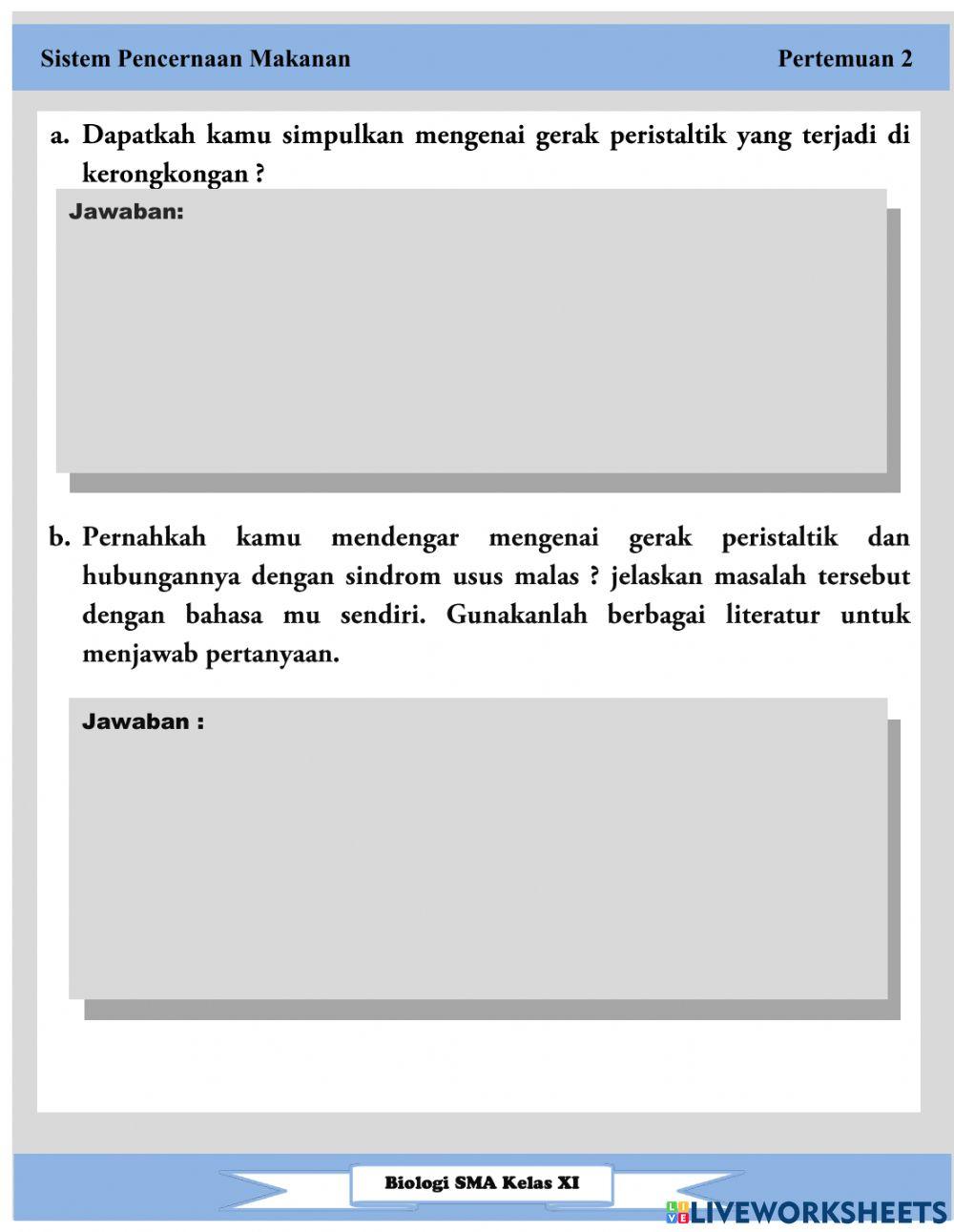 Lkpd pertemuan 2 sistem pencernaan