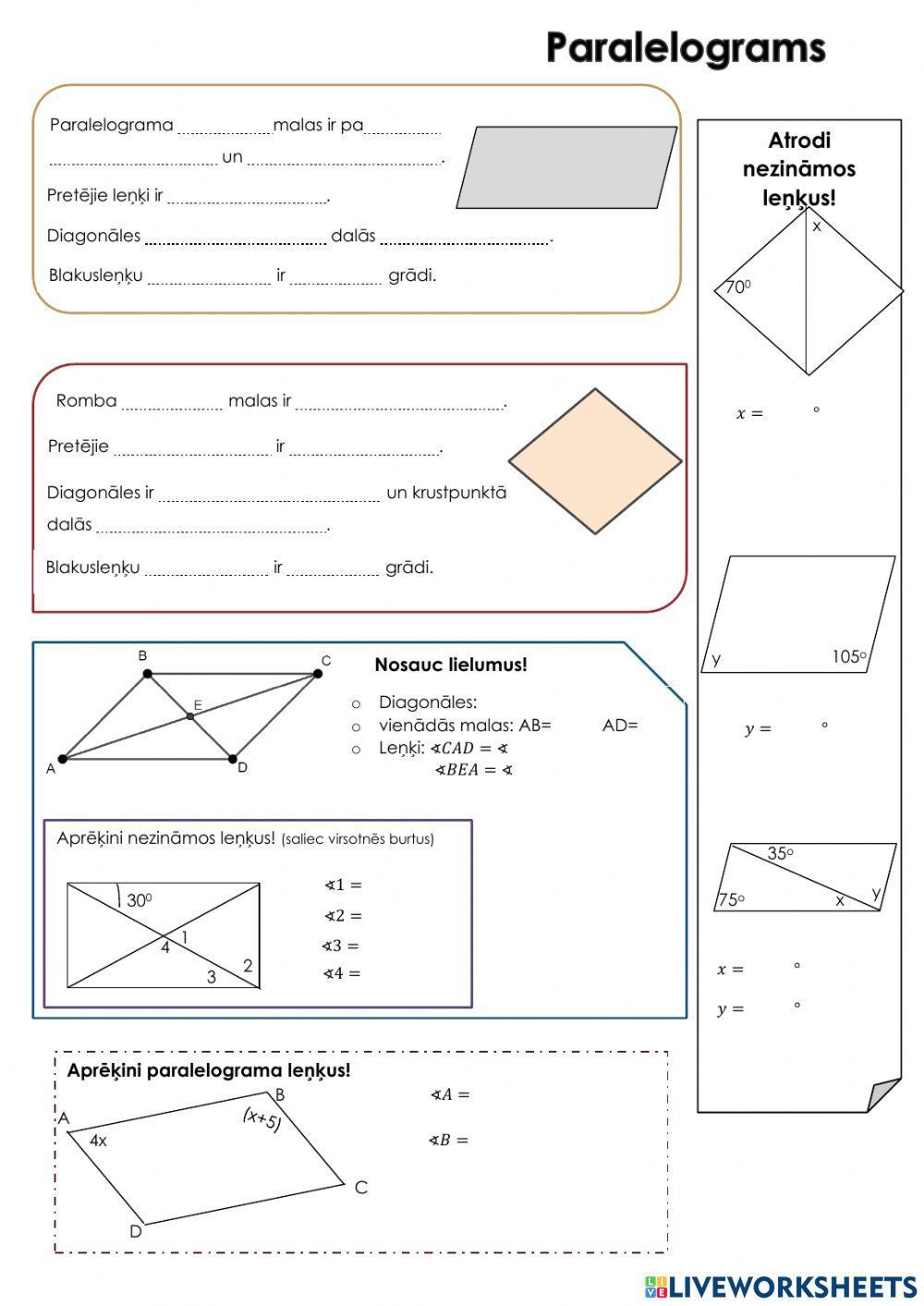 Paralelograms
