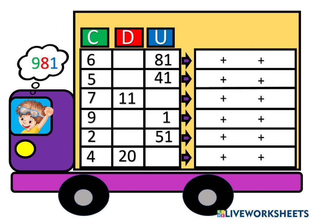 Camíon de descomposición