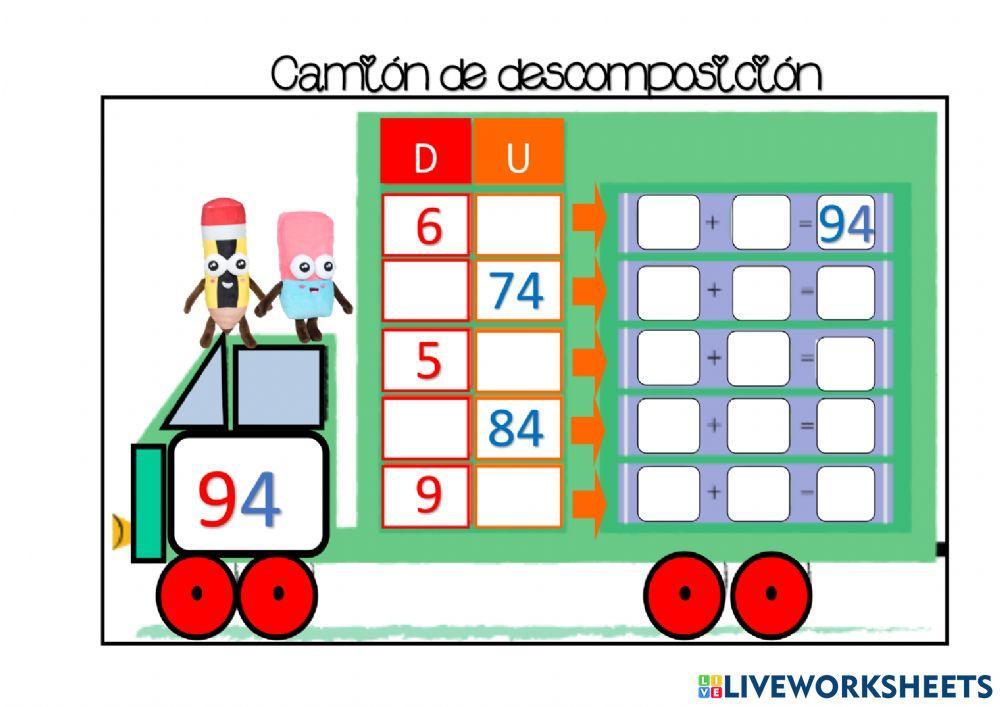 Camión de descomposición