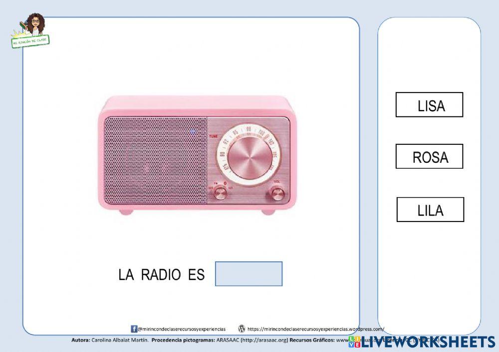 La radio es rosa