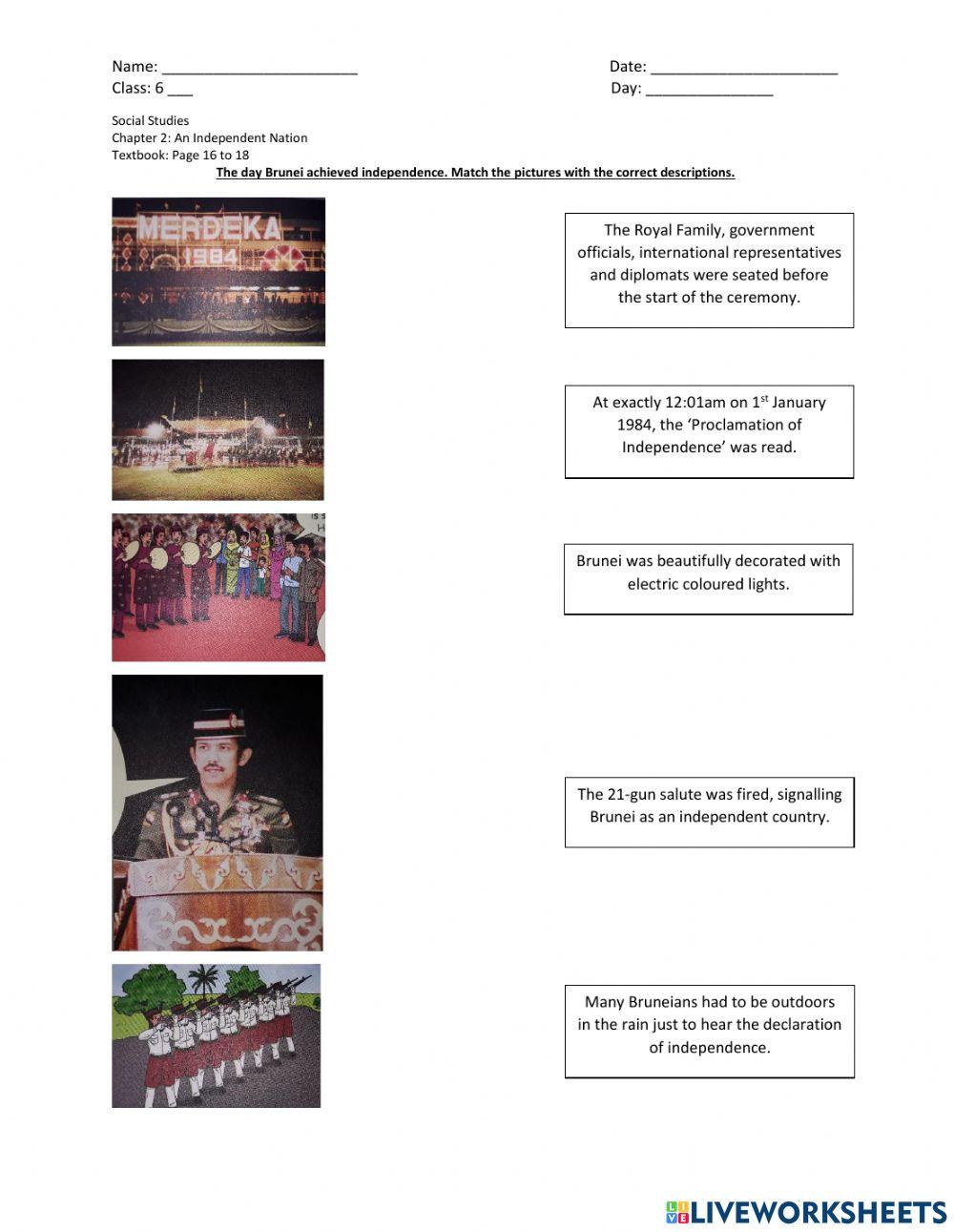 Chapter 2: An Independent Nation