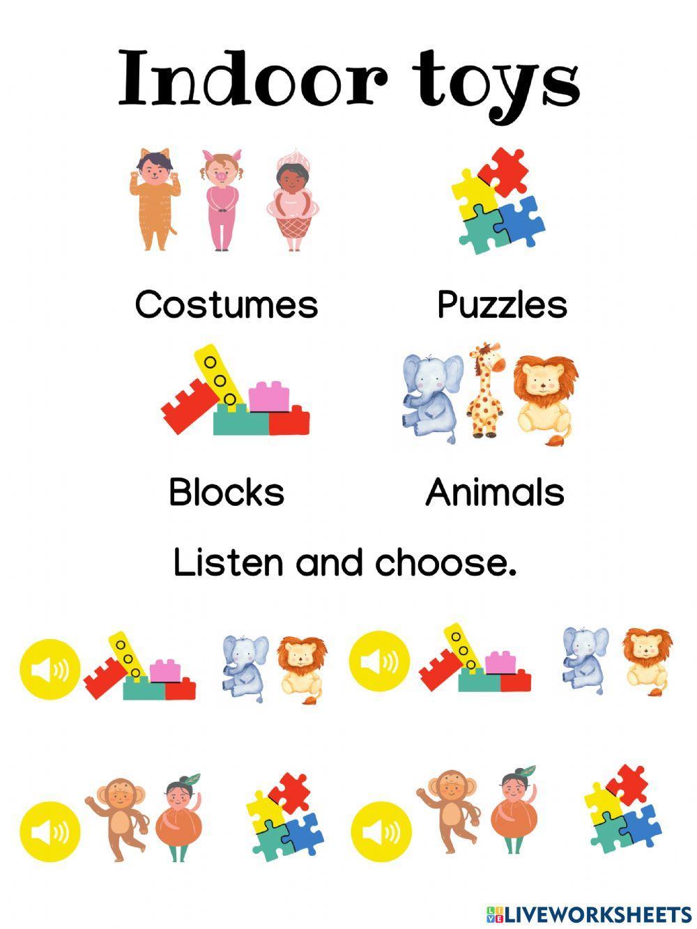 Indoor toys Indoor toys