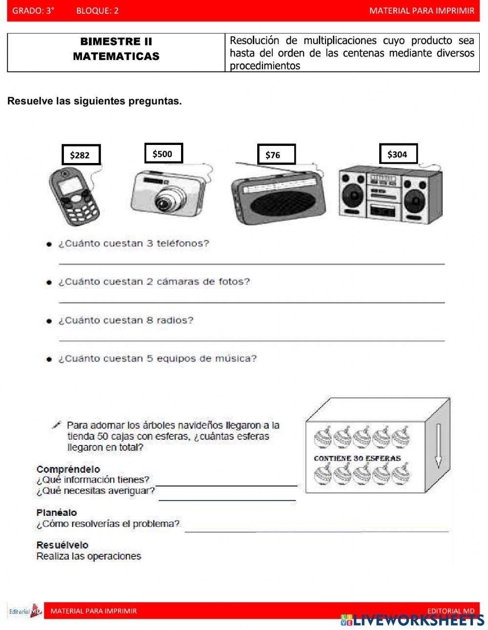 Multiplicaciones del mercado