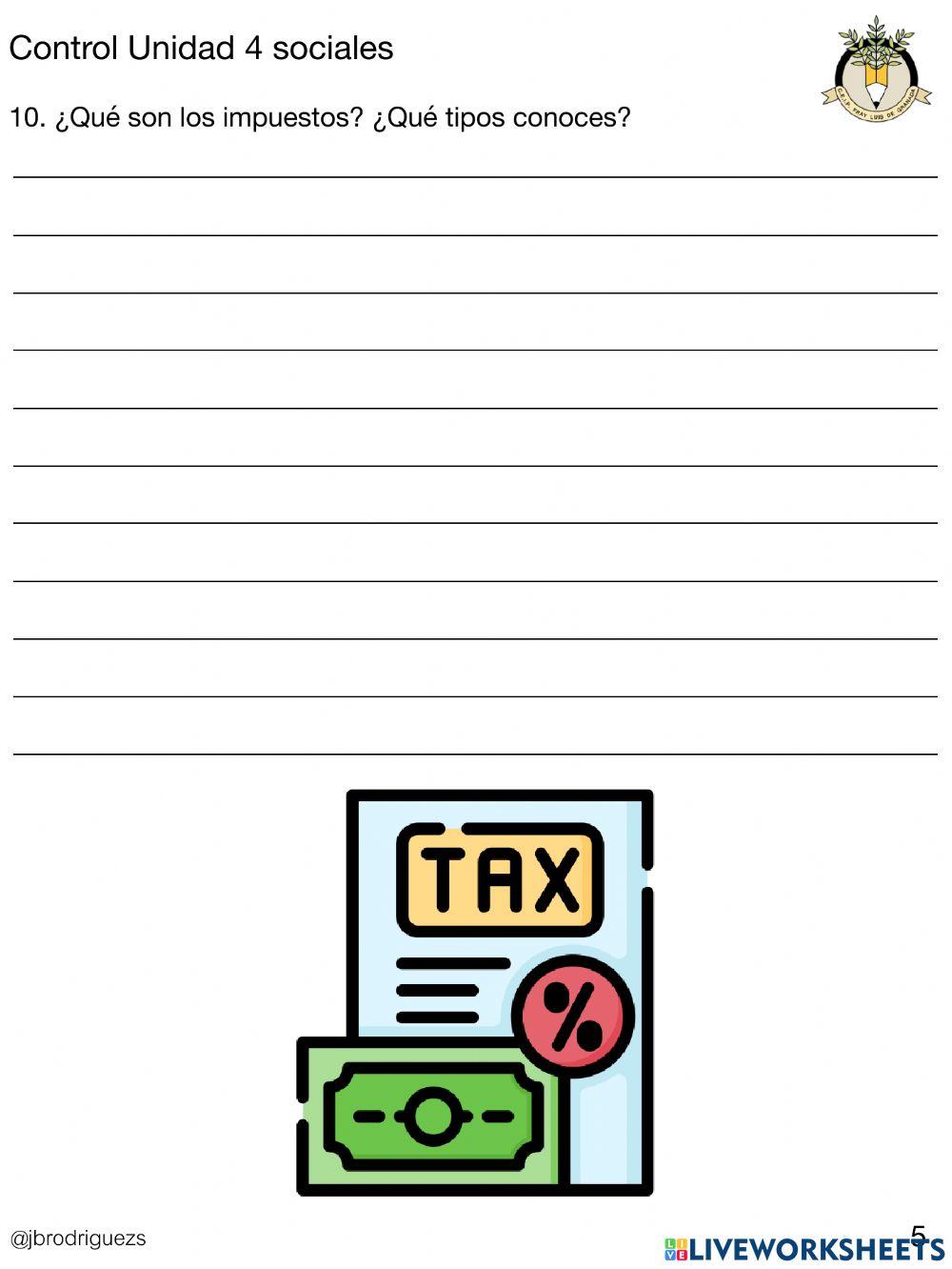 Control U.4 sociales