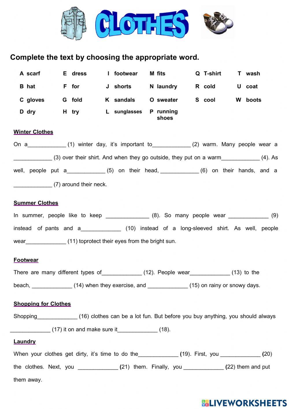 Reading comprehension