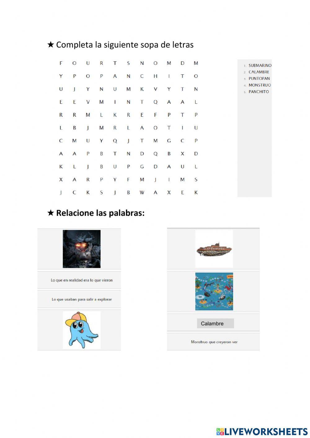 Comprensión Lectora 5to EGB