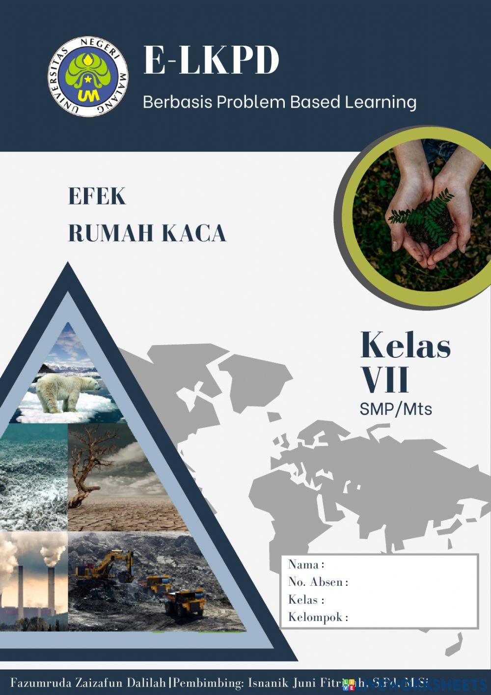 E-LKPD Efek Rumah Kaca