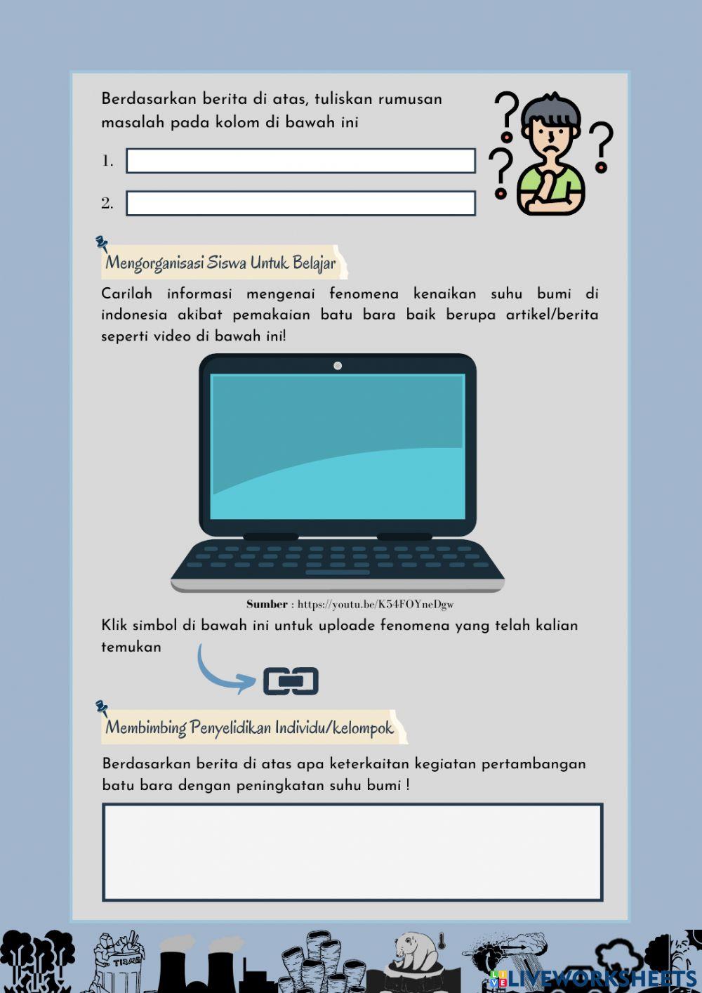 E-LKPD Efek Rumah Kaca